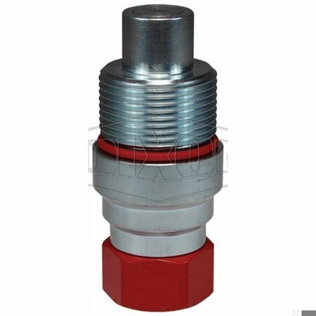 DIXON DQC VEP-BOP Blowout Preventer Safety Female Plug, 3/8-18 Nominal, Female NPTF, Steel, Domestic VEP3F3-BOP